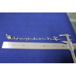 SCRITTA "FULVIA SPORT 1,6"  (ZAGATO)   METALLO CROMATO