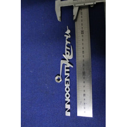 EMBLEM "INNOCENTI MORRIS" METAL CHROME