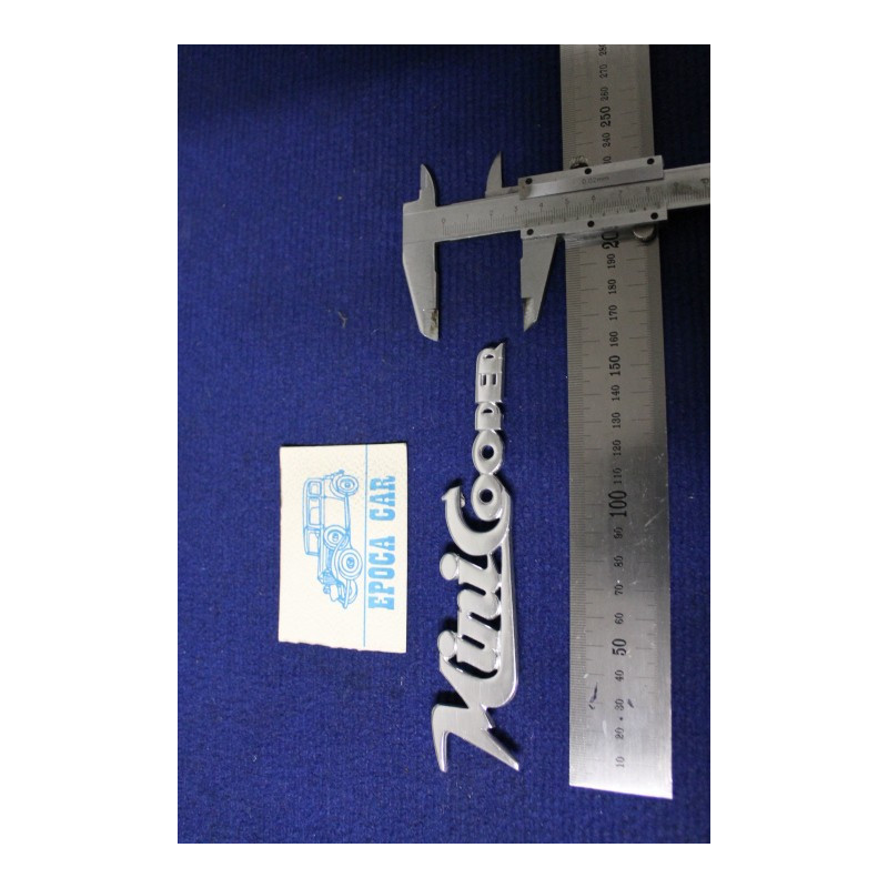 EMBLEM "MINI COOPER (BIG THICKNESS) METAL CHROME