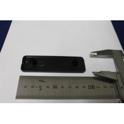 SCRITTA "LX" (CON SBALZO) LATERALE X A112  PLASTICA NERA