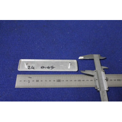 SCRITTA "FULVIA 3" X COUPE'     METALLO CROMATO