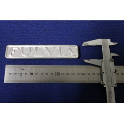 EMBLEM "FULVIA"  METAL CHROME