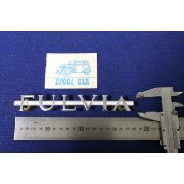 EMBLEM "FULVIA"  METAL CHROME