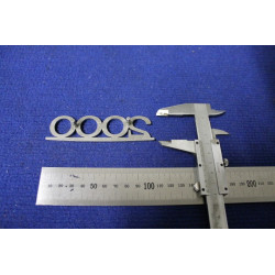 EMBLEM "2000"  METAL CHROME