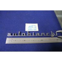 EMBLEM "AUTOBIANCHI" LENGHT 305 mm   METAL CHROME