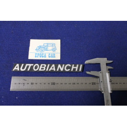 EMBLEM "AUTOBIANCHI"   METAL