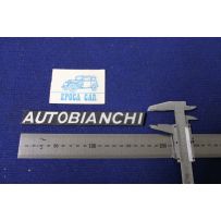 EMBLEM "AUTOBIANCHI"   METAL