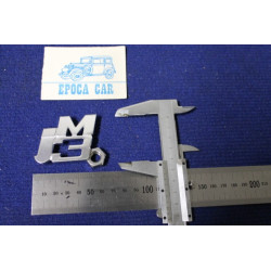 EMBLEM "JM3"  METAL CHROME