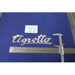 EMBLEM "TIGROTTO"  METAL CHROME