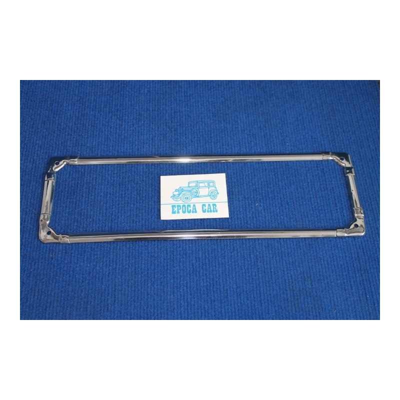 PROFILO CORNICE TARGA ANTERIORE INOX (SPECIFICARE MISURE)