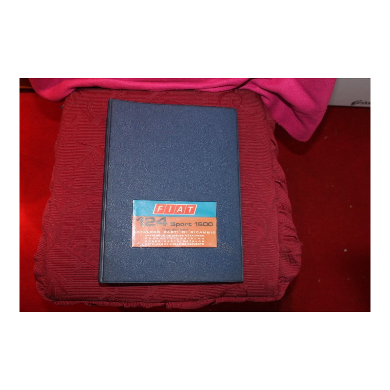 124 SPORT 1600 (BC1 BS1)  MECHANICS SPARE PARTS CATALOGUE (2° EDITION 1972)