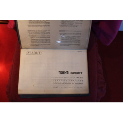 124 SPORT MECHANICS SPARE PARTS CATALOGUE (2° EDITION 1969)