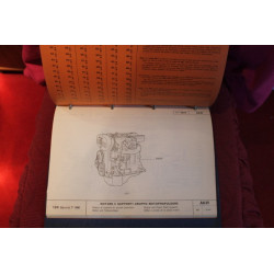 124 SPECIAL T 1600  MECHANICS SPARE PARTS CATALOGUE (1° EDITION 1972)