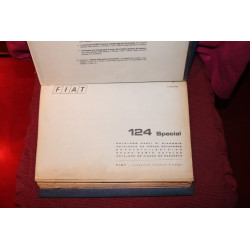 124 SPECIAL CATALOGO PARTI DI RICAMBIO-MECCANICA (2° EDIZIONE 1972)