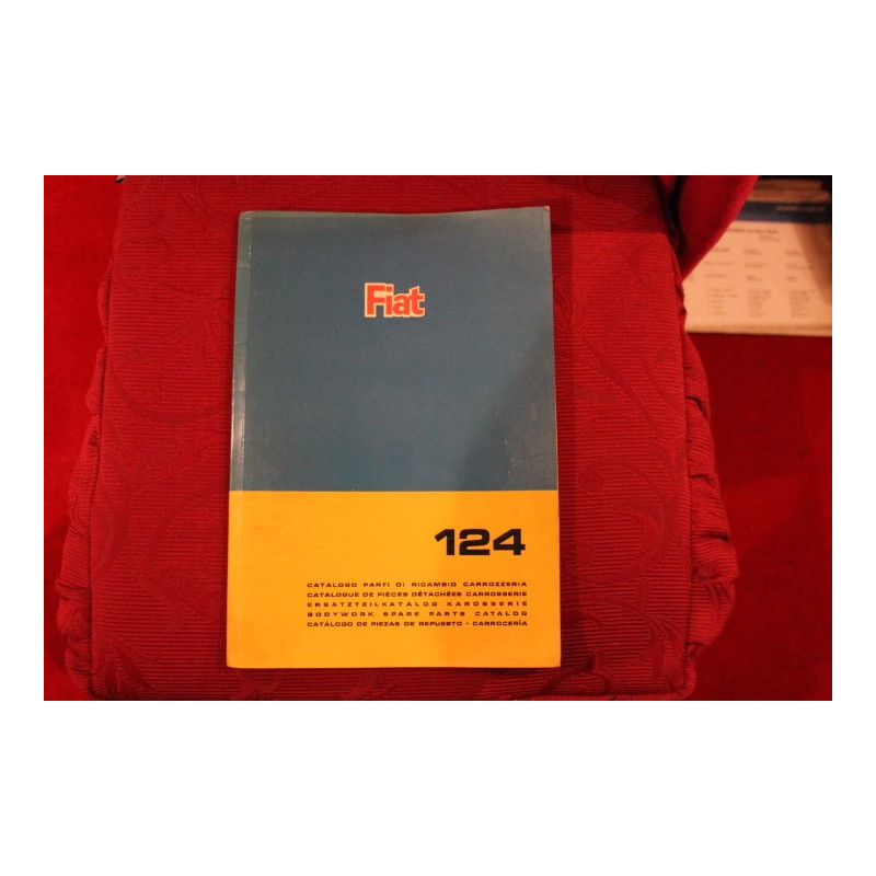 124  CATALOGO PARTI DI RICAMBIO-CARROZZERIA (2° EDIZIONE 1967)