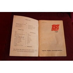 124 SPORT COUPE'  LIBRETTO USO E MANUTENZIONE (2° EDIZIONE 1967)