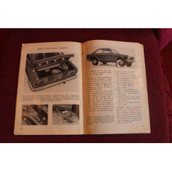 124 SPORT COUPE'  LIBRETTO USO E MANUTENZIONE (2° EDIZIONE 1967)