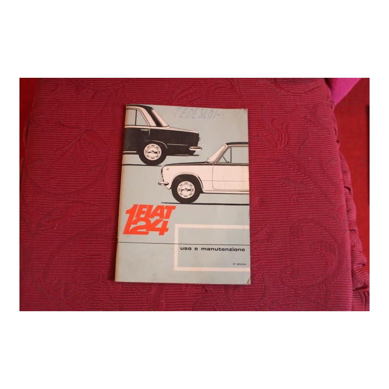 124  USE AND SERVICE BOOK (6° EDITION 1966)