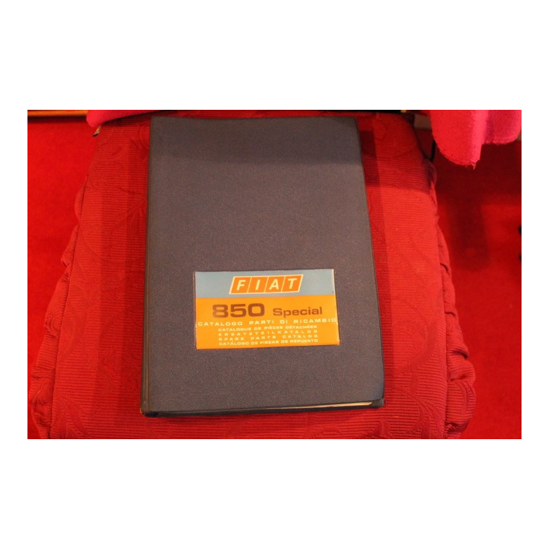 850 SPECIAL   MECHANICS SPARE PARTS CATALOGUE (1° EDITION 1967)