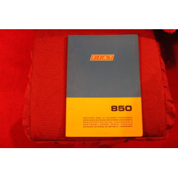 850   CATALOGO PARTI DI RICAMBIO-CARROZZERIA  (4° EDIZIONE 1970)