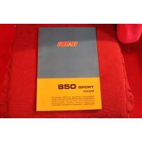 850 SPORT COUPE'    CATALOGO PARTI DI RICAMBIO-CARROZZERIA (1° EDIZIONE 1968)