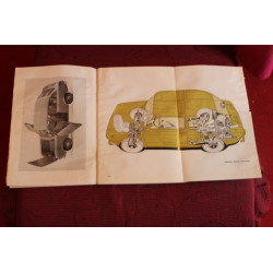 850 SEDAN    USE AND SERVICE BOOK (18° EDITION 1968)  IN FAIR CONDITION