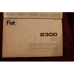2300   CATALOGO PARTI DI RICAMBIO-MECCANICA (2° EDIZIONE 1966)