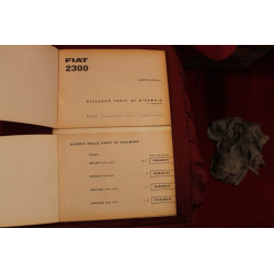 2300    CATALOGO PARTI DI RICAMBIO-CARROZZERIA (2° EDIZIONE 1963)