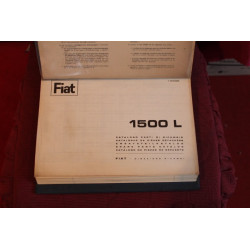 1500 L   CATALOGO PARTI DI RICAMBIO-MECCANICA (2° EDIZIONE 1967)