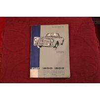 1200  1500  CABRIOLET    BODY SPARE PARTS CATALOGUE (2° EDITION 1961)