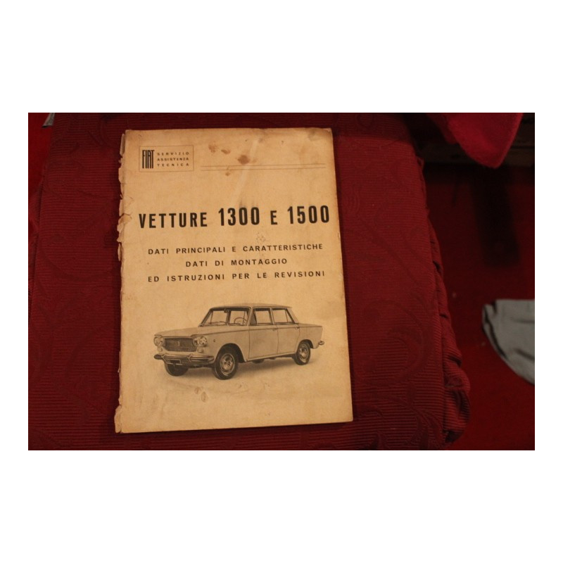 1300/1500   HANDBOOK FOR REPAIR (1961) cover whit defect
