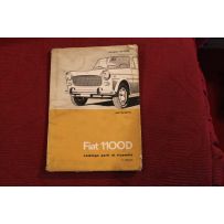 1100 D     BODY SPARE PARTS CATALOGUE (2°EDITION 1964) a little dirty