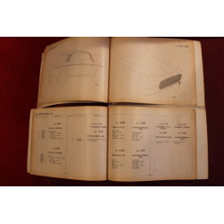 1100 D     BODY SPARE PARTS CATALOGUE (1° EDITION 1962)