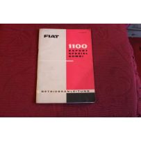 1100 EXPORT SPEZIAL KOMBI   USE AND SERVICE BOOK (IN GERMAN) (12°EDITION 1961)