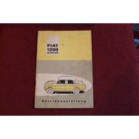 1200  GRANLUCE   USE AND SERVICE BOOK (IN GERMAN)  (3°EDITION 1959)