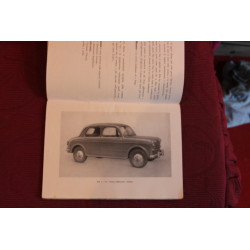 NUOVA 1100      USE AND SERVICE BOOK (8° EDITION 1955)