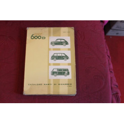 600 D     CATALOGO PARTI DI RICAMBIO-MECCANICA (3°edizione 1963)