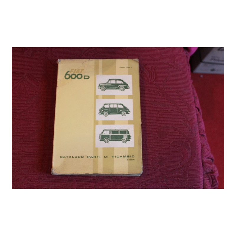 600 D   MECHANICS SPARE PARTS CATALOGUE (3°EDITION 1963)