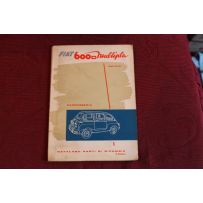 600 D MULTIPLA   BODY SPARE PARTS CATALOGUE (2°EDITION 1963)