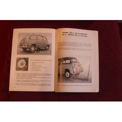 600 D    LIBRETTO USO E MANUTENZIONE (7° EDIZIONE 1959)