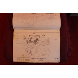 600 D    BODY SPARE PARTS CATALOGUE (1° EDITION 1964)