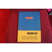 600 D    BODY SPARE PARTS CATALOGUE (3° EDITION 1969)
