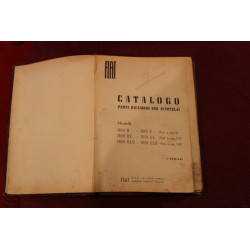 1100 B E    MECHANICS SPARE PARTS CATALOGUE (3° EDITION 1951) dirty