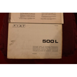 500  L  CATALOGO PARTI DI RICAMBIO-CARROZZERIA (2° EDIZIONE 1971) copertina in non buono stato, interno discreto.