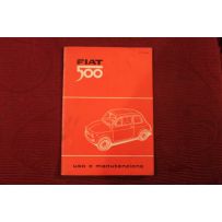 500 110F     USE AND SERVICE BOOK (24° EDITION 1965)