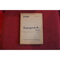 CAMPAGNOLA B DIESEL     MECHANICS SPARE PARTS CATALOGUE (1° EDITION 1961 )