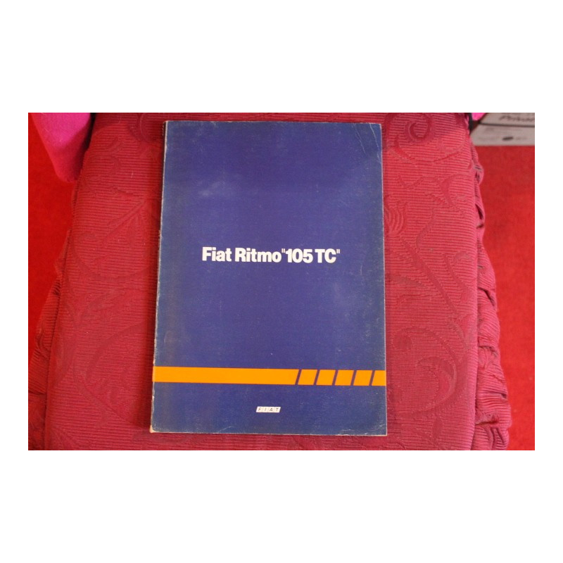 RITMO 105 TC     HANDBOOK FOR REPAIRS (1981)