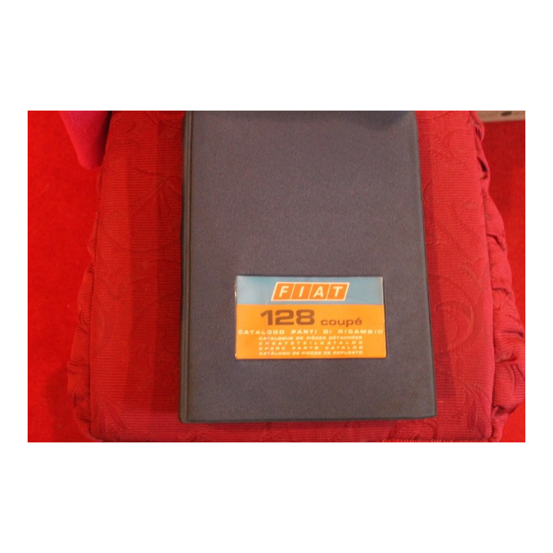 128 COUPE'    MECHANICS SPARE PARTS CATALOGUE (1° EDITION 1971)
