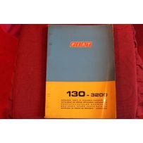 130  2300     BODY SPARE PARTS CATALOGUE (1°EDITION 1971)