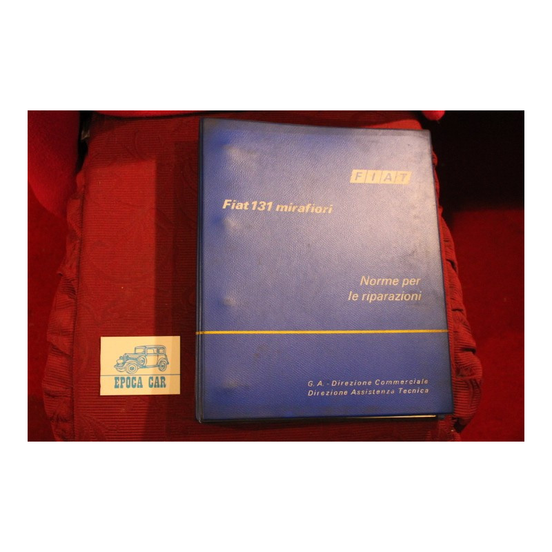131 MIRAFIORI      HANDBOOK FOR REPAIRS (1974)